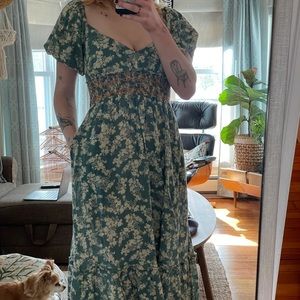 NWT Free People Seafoam Midi